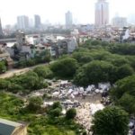 Garbage dump in Hoang Cau, Hanoi