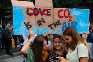 Climate demonstrators