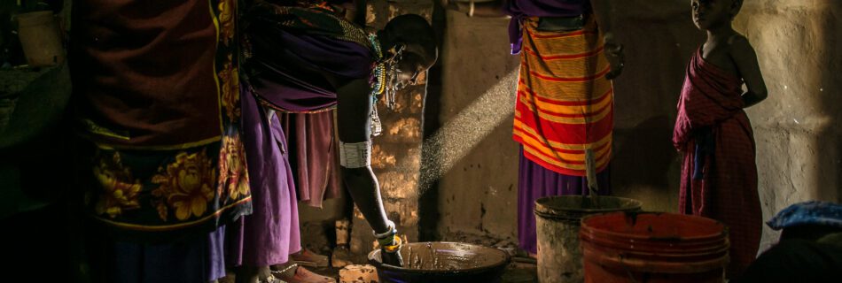 This Masai community in Kenya has benfited from chimney stoves and solar-powered microgrids.
