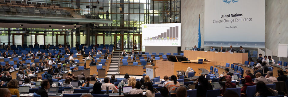 The Bonn climate conference