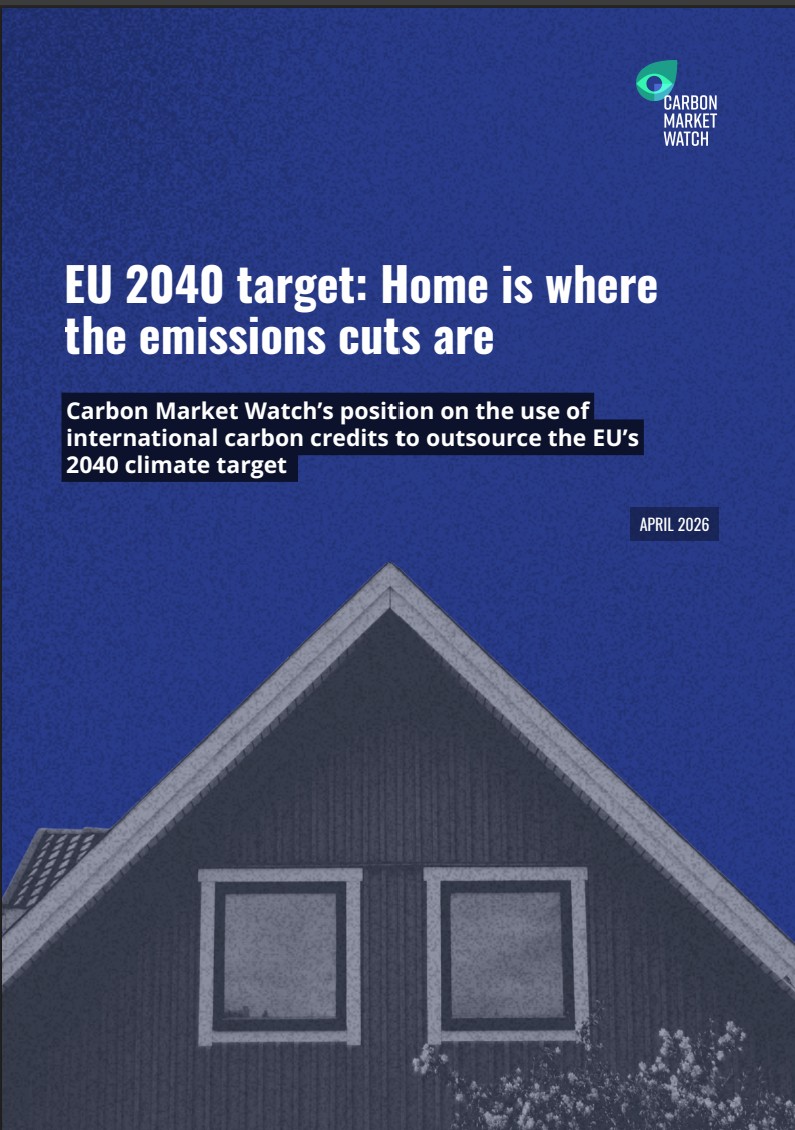 EU 2040 target: Home is where the emissions cuts are - Carbon Market Watch
