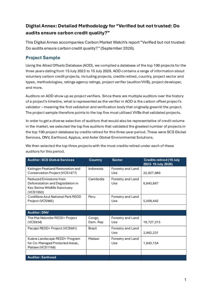 DIGITAL ANNEX- Verified but not trusted- Full Methodology